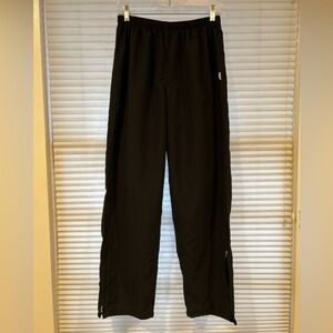 Women’s Black Warm Up Track Pants Size L by Jammin’
